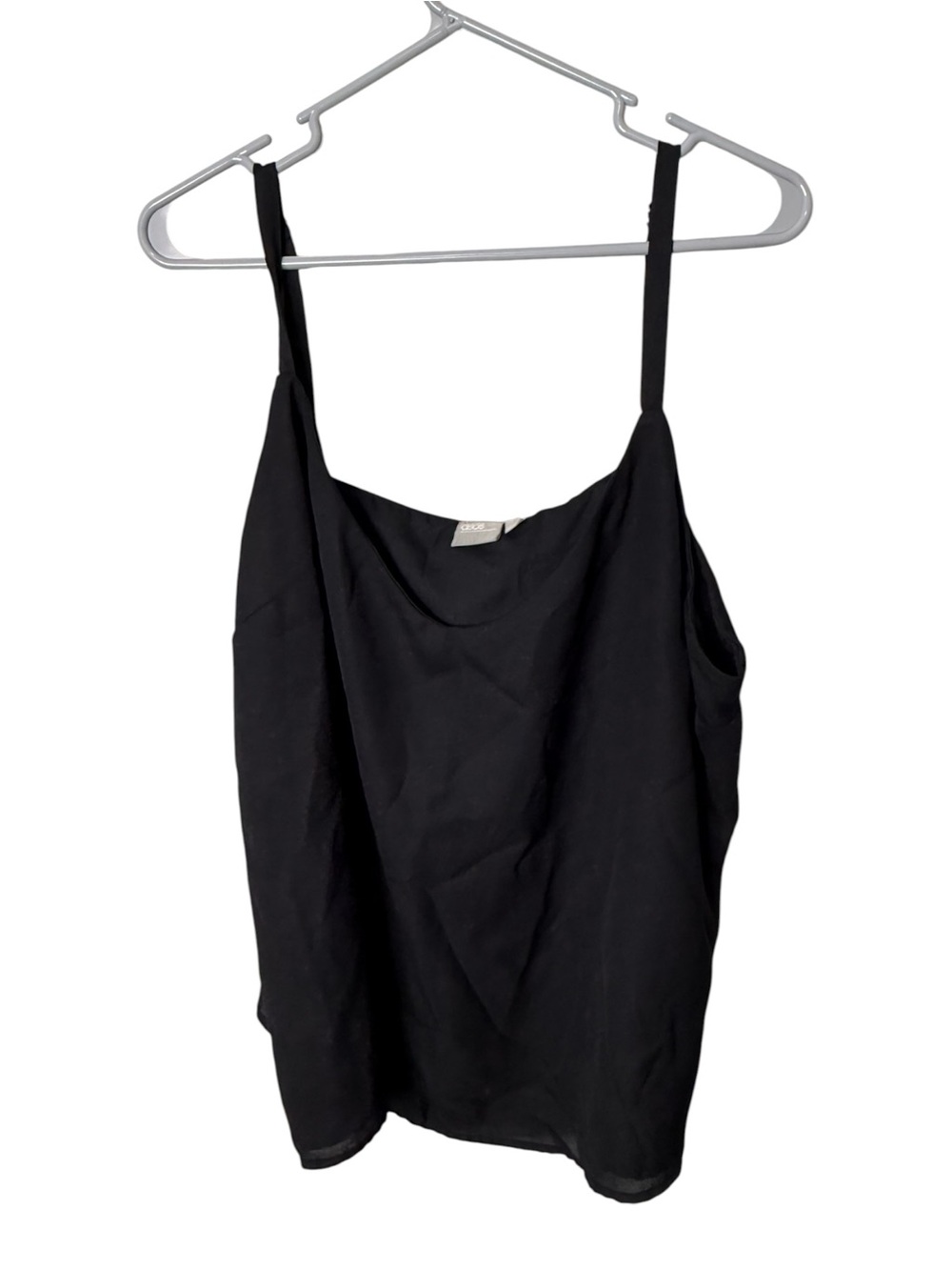 ASOS Black Size 18 Camisole Tank Top